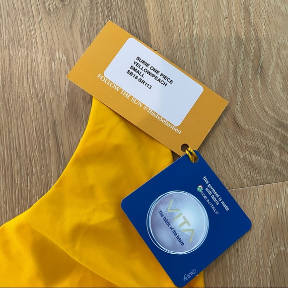 Sébastien | Surie One-Piece One Shoulder Colorblock Swimsuit - Picture 6 of 8